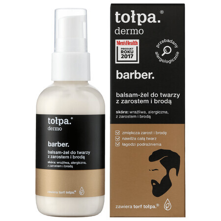 Tolpa Dermo Barber, Bart und Bartbalsam-Gel, 75 ml