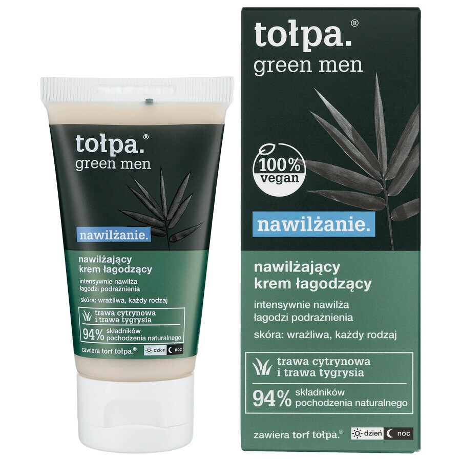 Tolpa Green, MEN, feuchtigkeitsspendende und beruhigende Creme, 50 ml