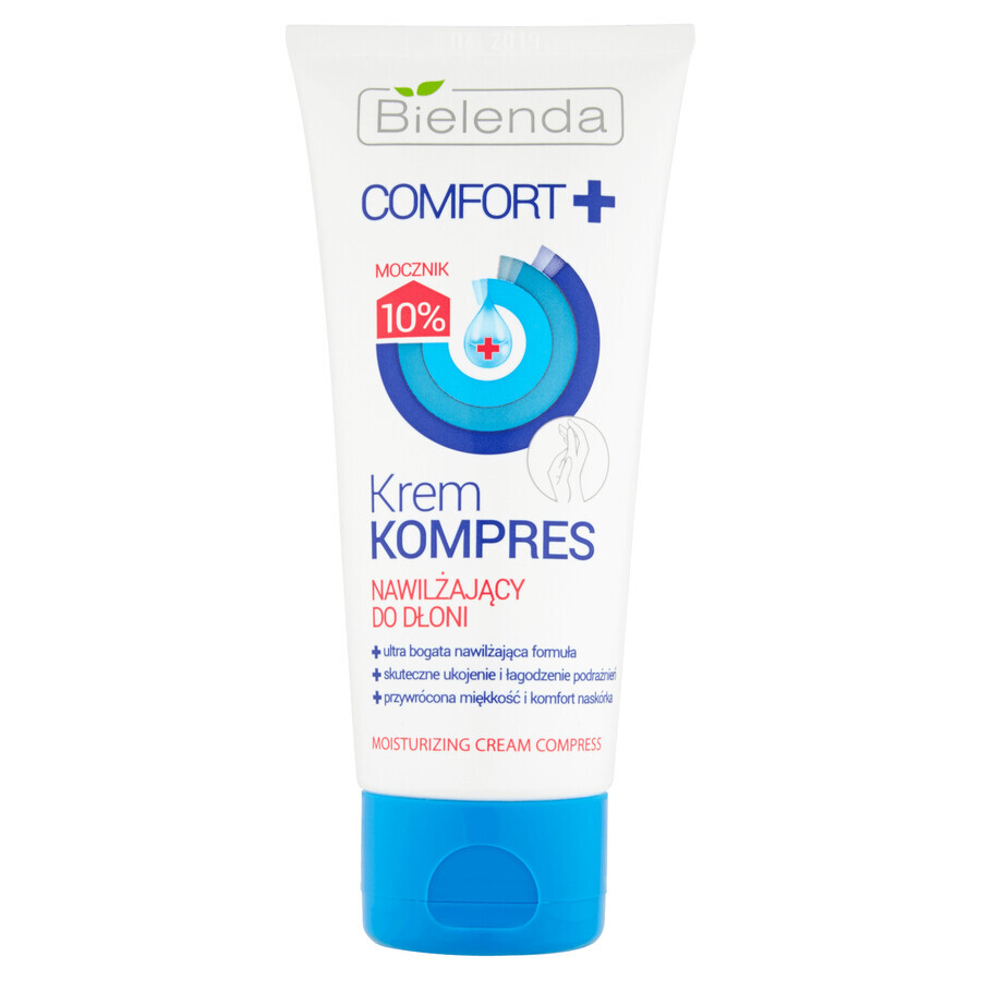 Bielenda Comfort +, feuchtigkeitsspendende Handkompressencreme, 75 ml