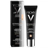 Vichy Dermablend 3D, fondotinta pelle sera, 15 Opale, 30 ml