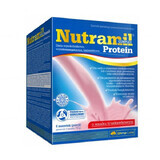 Olimp Nutramil Complex Protein, Nährstoffpräparat, Erdbeergeschmack, 72 g x 6 Portionsbeutel