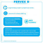 Fervex D 500 mg + 200 mg + 25 mg, Granulat für orale Lösung, 8 Beutel