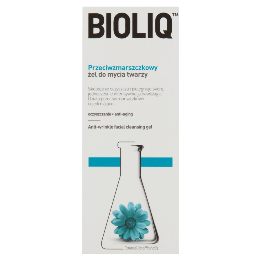 Bioliq Clean, gel detergente antirughe per il viso, 125 ml