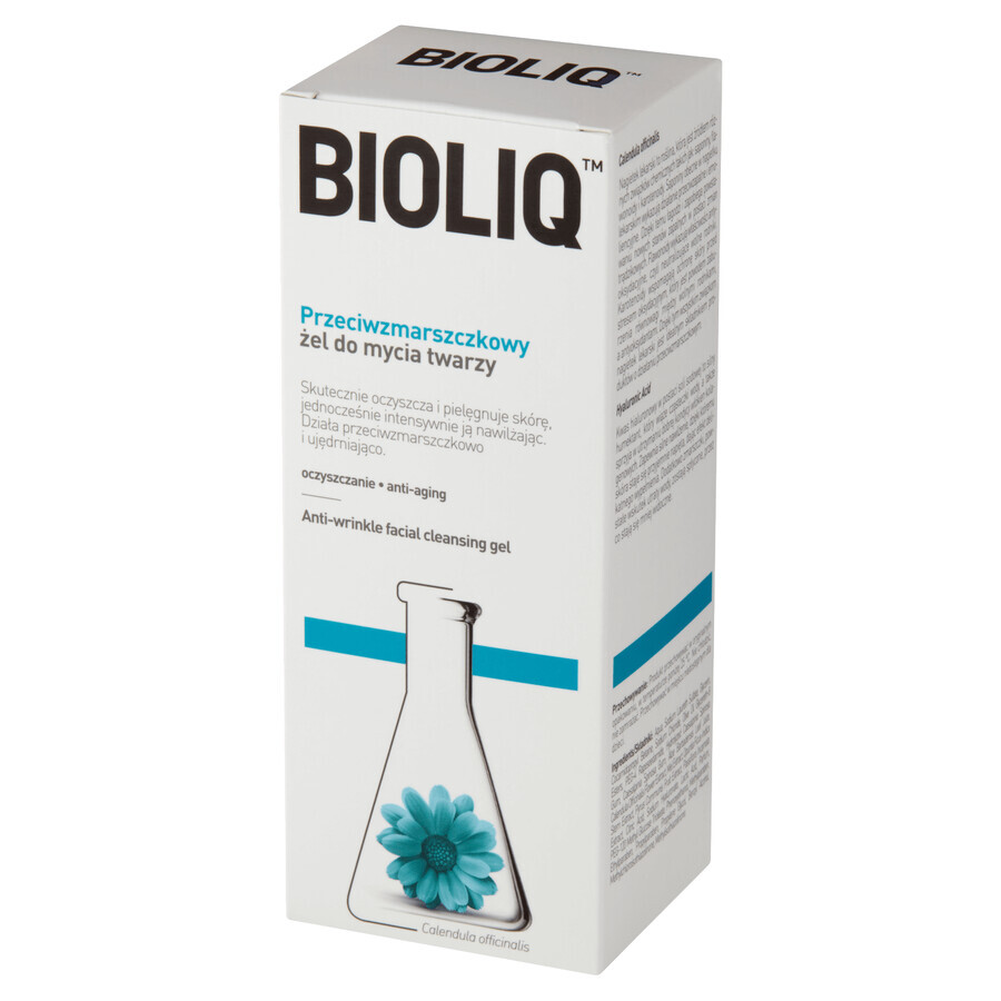 Bioliq Clean, gel detergente antirughe per il viso, 125 ml