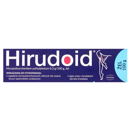 Hirudoid 0.3 g, gel, 100 g