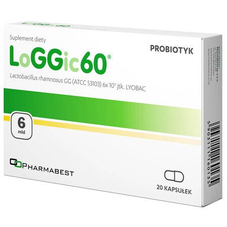 Pharmabest LoGGic60, 20 Kapseln