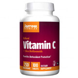 Jarrow Formulas gepuffertes Vitamin C + Zitrus-Bioflavonoide, 100 Tabletten