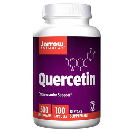 Jarrow Formulas Quercetin 500 mg, Quercetin, 100 pflanzliche Kapseln