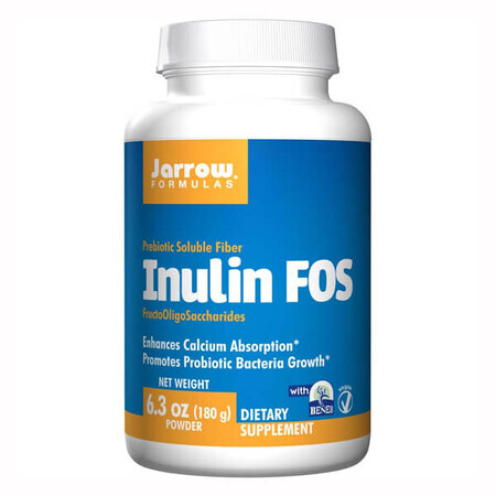 Jarrow Formulas Inulin FOS, 180 g