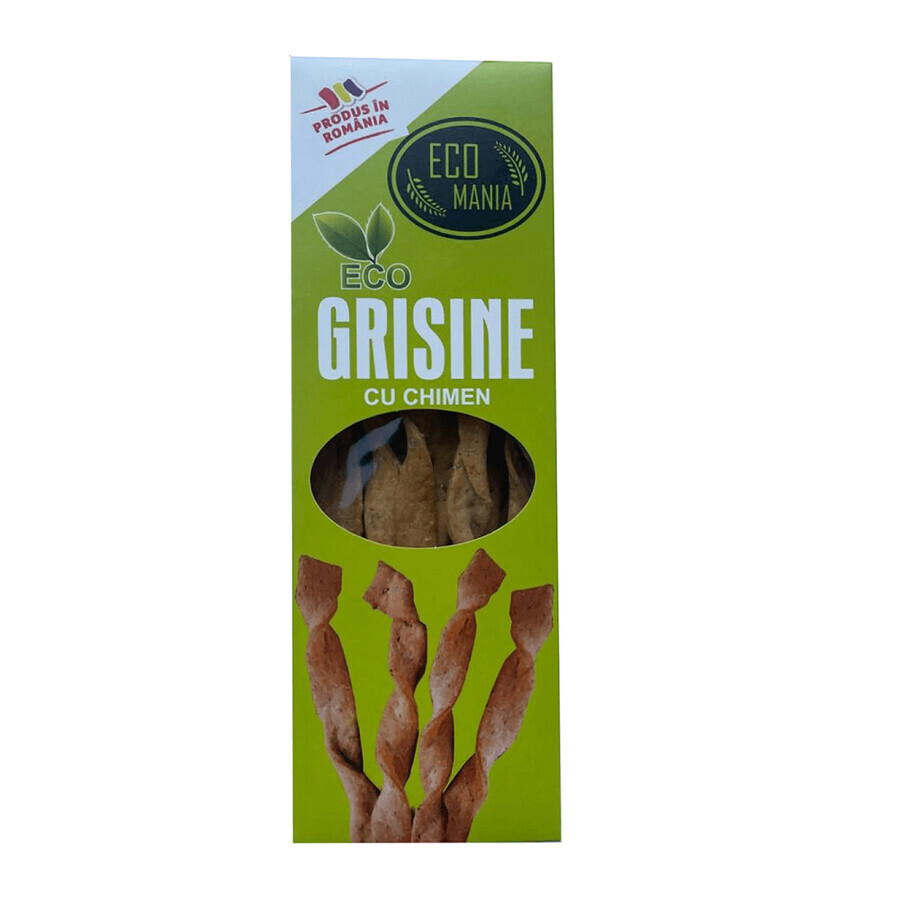 Grisine Bio mit Kümmel, 125 g, Ecomania