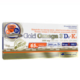 Olimp Gold Omega 3 D3 + K2, 30 soft capsules