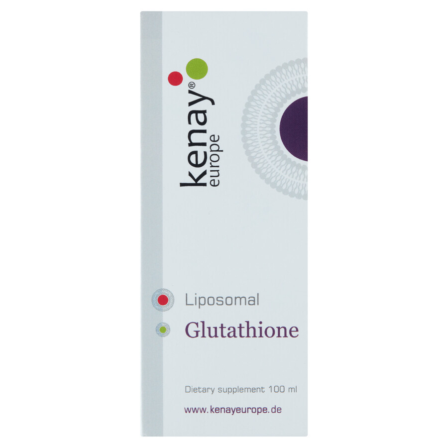 Kenay Glutatión Liposomal, glutatión GSH 360 mg, 100 ml