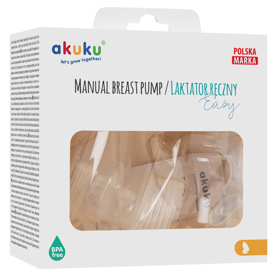 AKUKU, manual breast pump, A0306, 1 pc