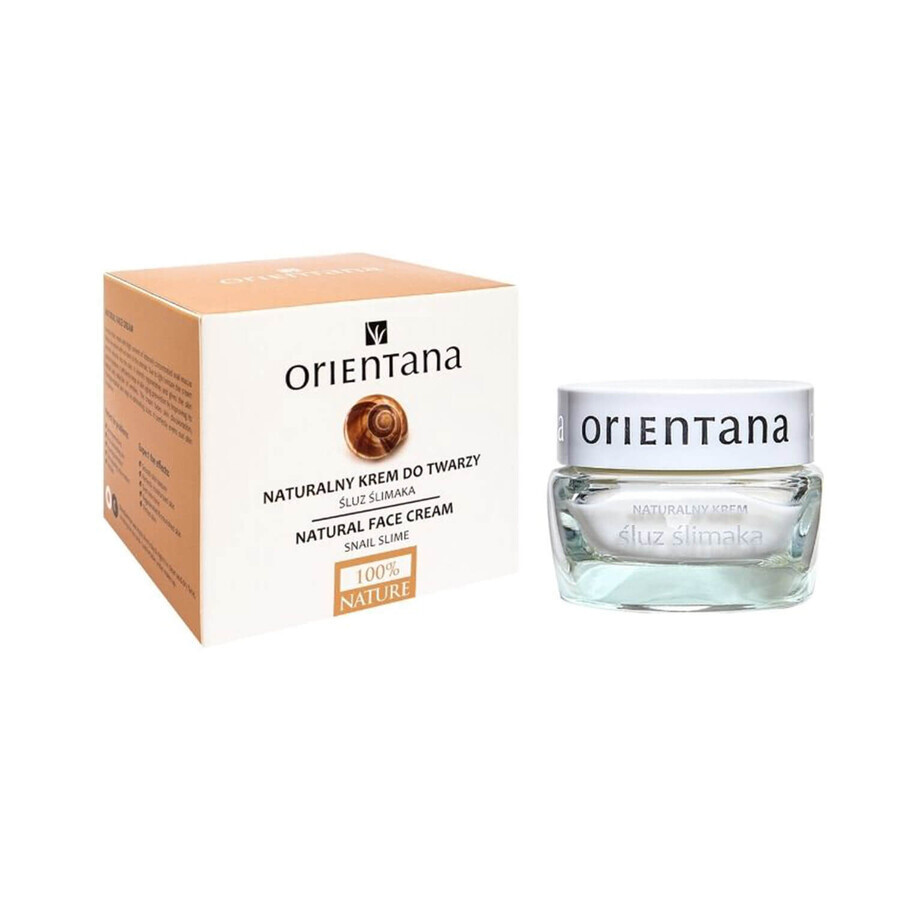 Orientana, natürliche Creme mit Schneckenschleim, 50 ml