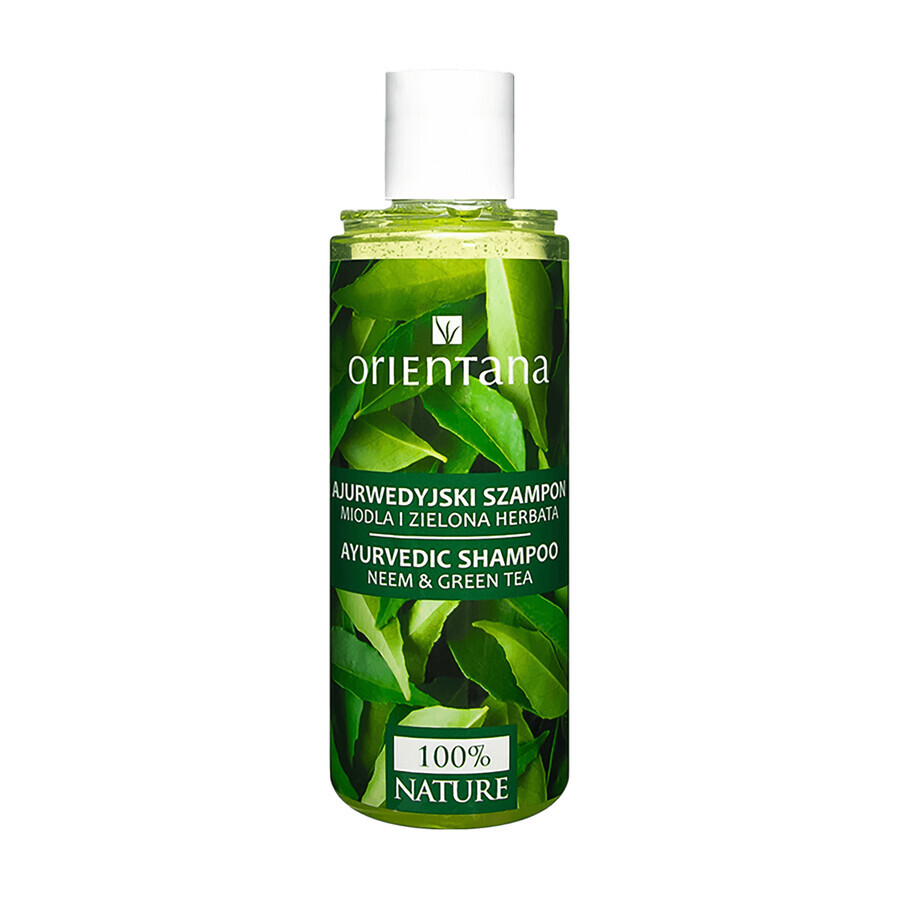 Orientana, Ayurvedisches Haarshampoo, Neem und grüner Tee, 210 ml