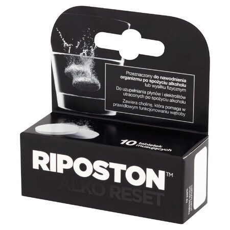 Riposton, Orangengeschmack, 10 Brausetabletten