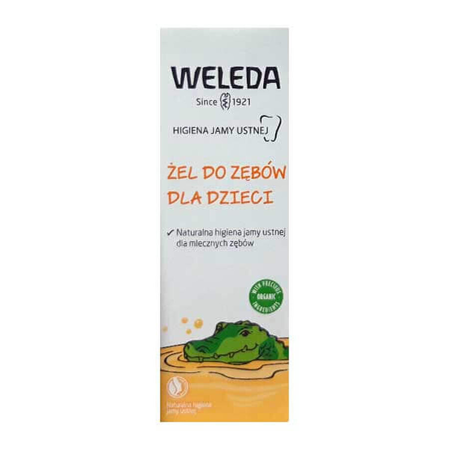 Weleda, Zahnputzgel für Kinder, 50 ml