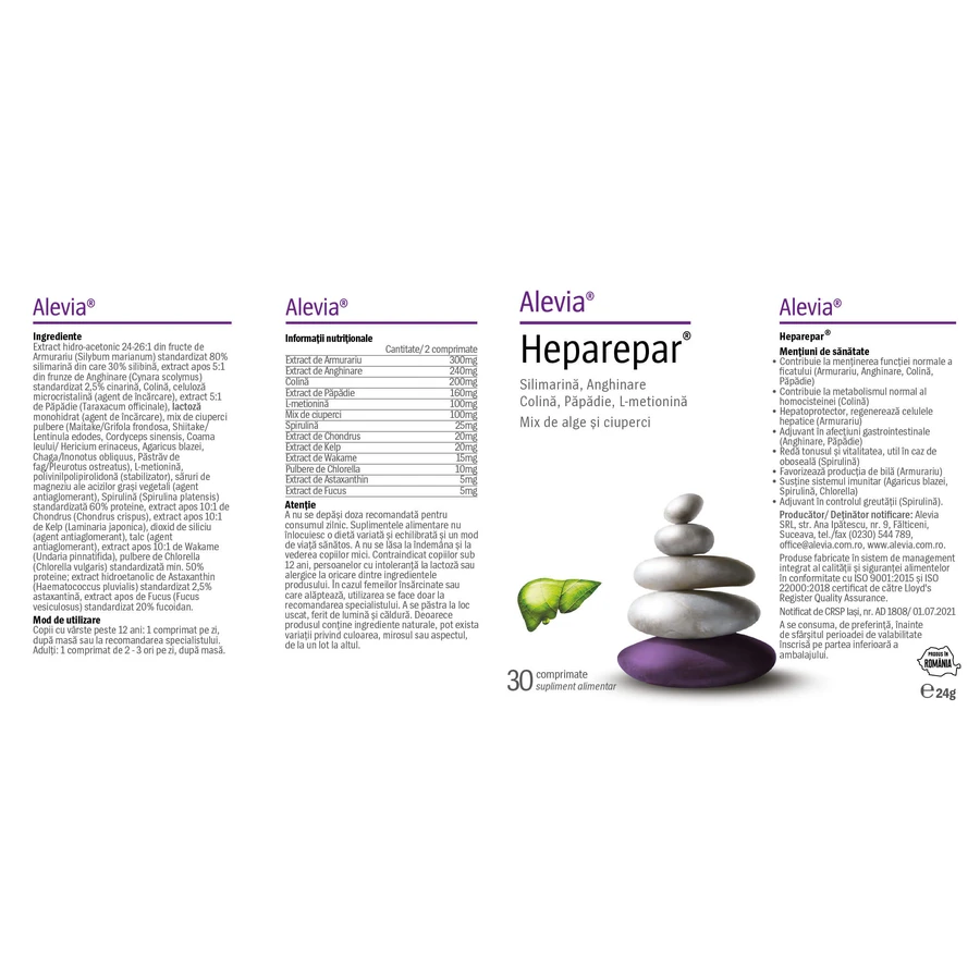 Heparepar, 30 Kapseln, Alevia