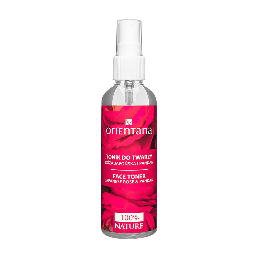 Orientana, Gesichtswasser, japanische Rose und Pandan, 100 ml