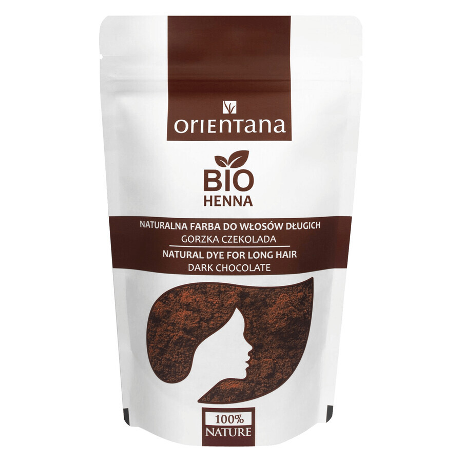 Orientana, Bio-Henna, dunkle Schokolade, 100 g