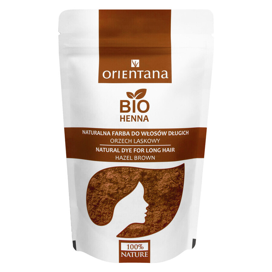 Orientana, Bio-Henna, Haselnuss, 100 g