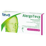 Alergo Teva 5 mg, 10 comprimés pelliculés