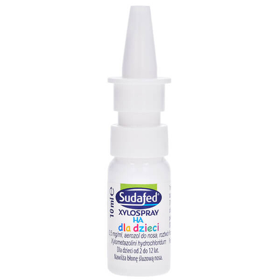 Sudafed XyloSpray HA für Kinder 0,5 mg/ml, Nasenspray, 2-12 Jahre, 10 ml