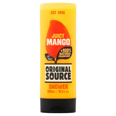 Original Source Vegan, shower gel, Mango, 500 ml