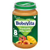 BoboVita Dessert, Pfirsiche, Apfel, Mango, nach 8 Monaten, 190 g