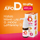 ApoD3-Tropfen, Vitamin D3 400 IU f&#252;r S&#228;uglinge und Kinder ab dem 1. Tag, 10 ml