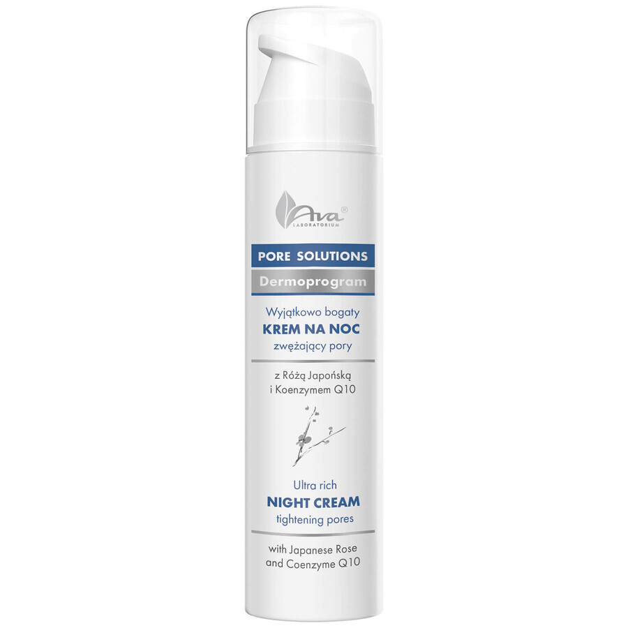 AVA Pore Solutions, crema notte ricca di pori, 50 ml