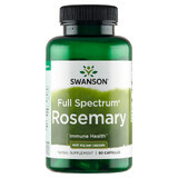 Swanson Full Spectrum Rosemary, Rozmarin, 90 capsule