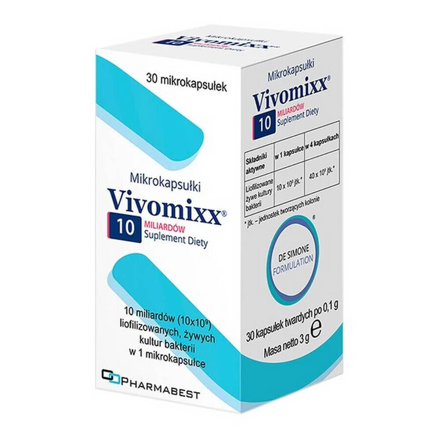 Vivomixx 10 mrd, Pharmabest, 30 Mikrokapseln