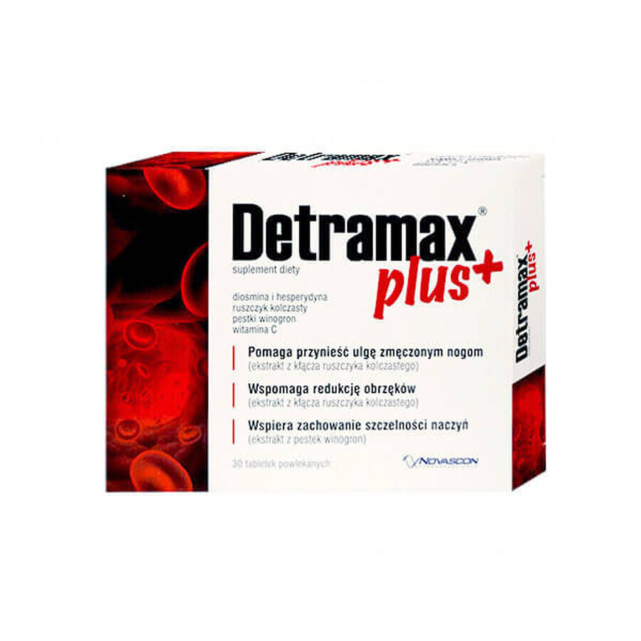 Detramax Plus, 30 Filmtabletten