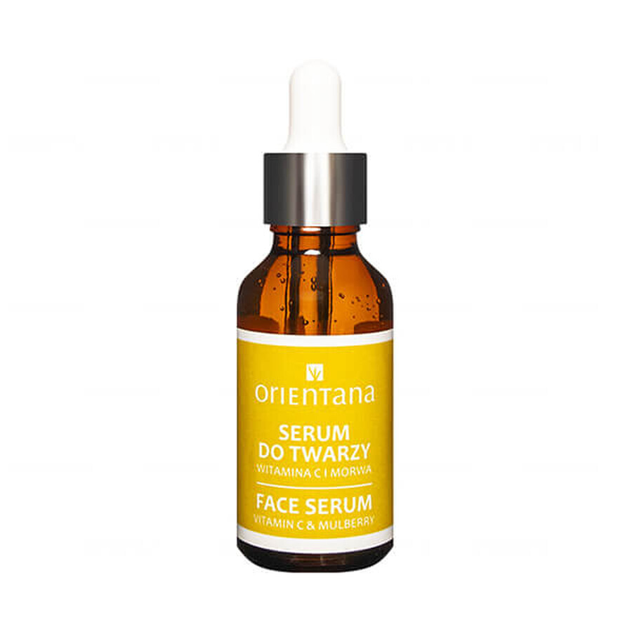 Orientana, Bio-Gesichtsserum, Vitamin C &amp; Maulbeere, 30 ml