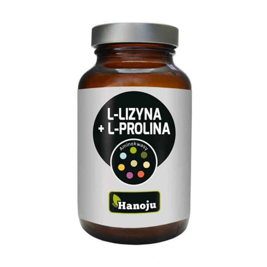 Hanoju L-Lysin + L-Prolin, 90 Kapseln