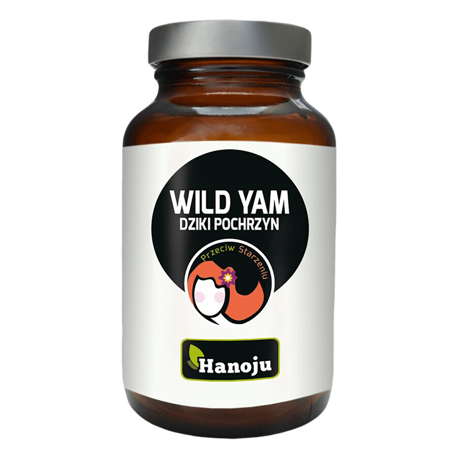 Hanoju Wild Yam, wild yam, 90 capsules