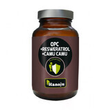 Hanoju, OPC + Resveratrol + Bio Camu Camu 500 mg, 60 capsules