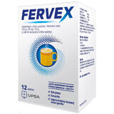 Fervex 500 mg + 200 mg + 25 mg, Granulat für orale Lösung, 12 Beutel