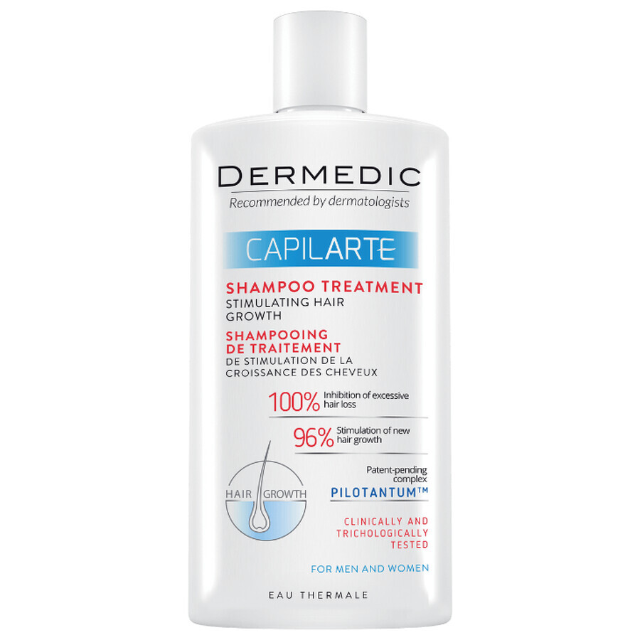 Dermedic Capilarte, Haarwachstum stimulierendes Behandlungsshampoo, 300 ml