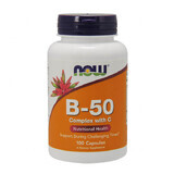 Now Foods B-50, Vitamin B-Komplex, 100 Tabletten