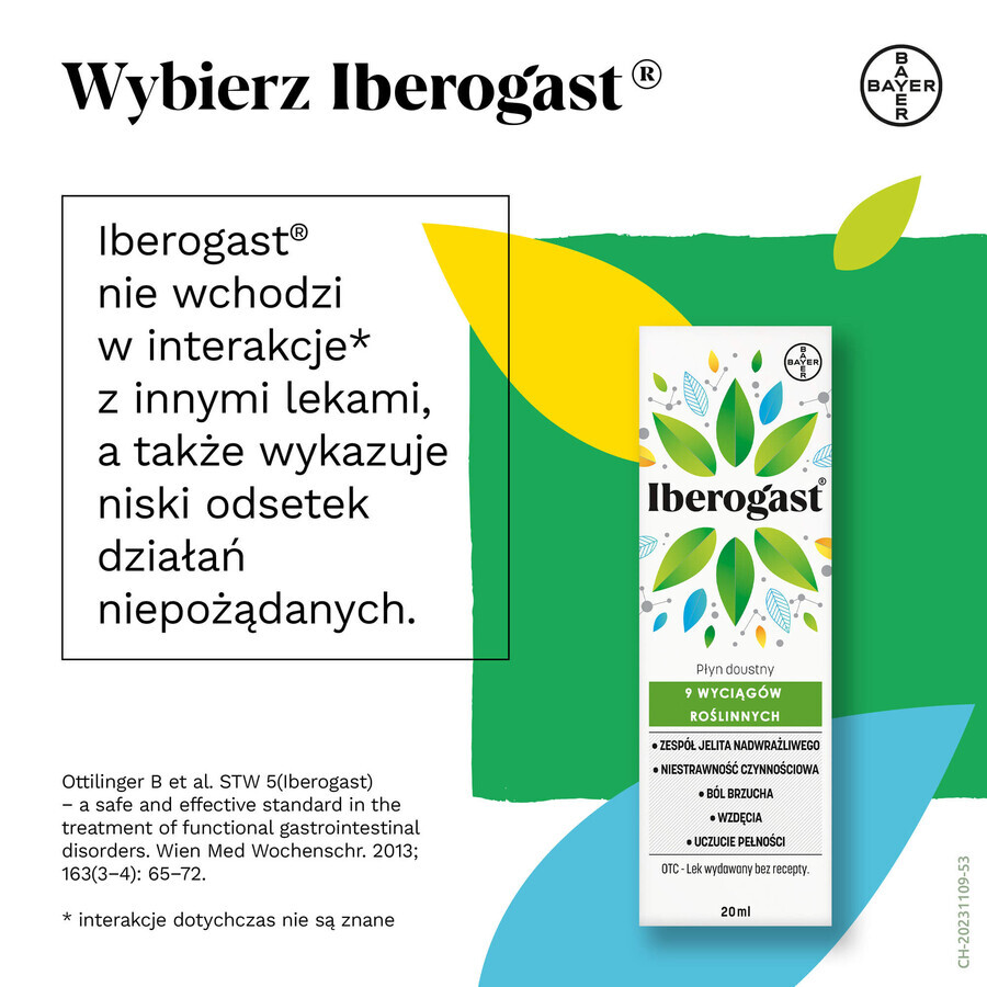 Iberogast, Flüssigkeit zum Einnehmen, 20 ml