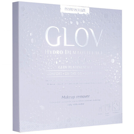 Glov Platinum Set, 3er-Set Abschminkhandschuhe