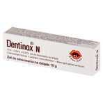 Dentinox N (150 mg + 3,4 mg + 3,2 mg)/g, Gel zum Auftragen auf das Zahnfleisch, 10 g