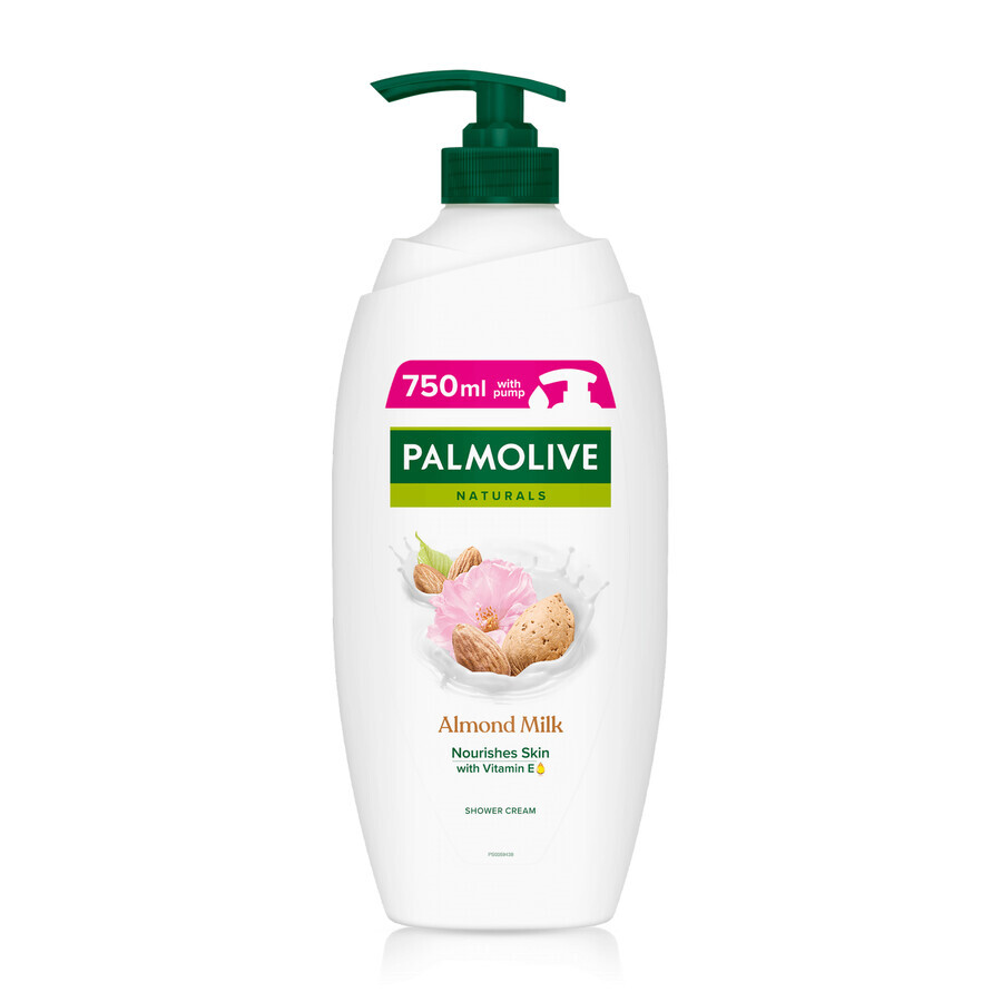 Palmolive Naturals, gel de ducha cremoso, almendra y leche, 750 ml