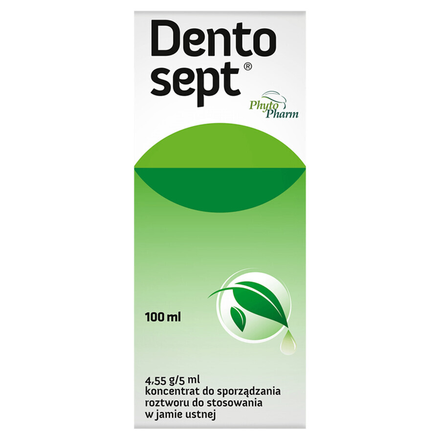 Dentosept 4,55 g/ 5 ml, Konzentrat zum Einnehmen, 100 ml