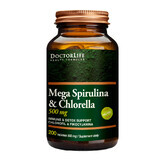 Doctor Life Mega Spirulina &amp; Chlorella, 200 tabletten