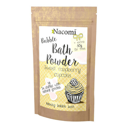 Nacomi, bath powder, raspberry cake, 150 g