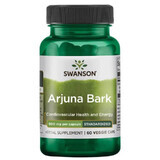 Swanson Arjuna Bark, snapdragon, 60 capsule vegetariene