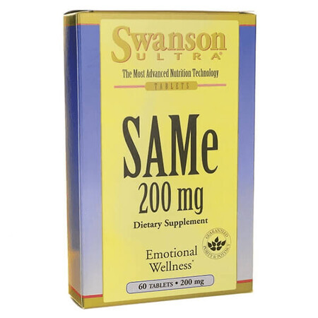 Swanson SAMe 200 mg, 60 comprimate